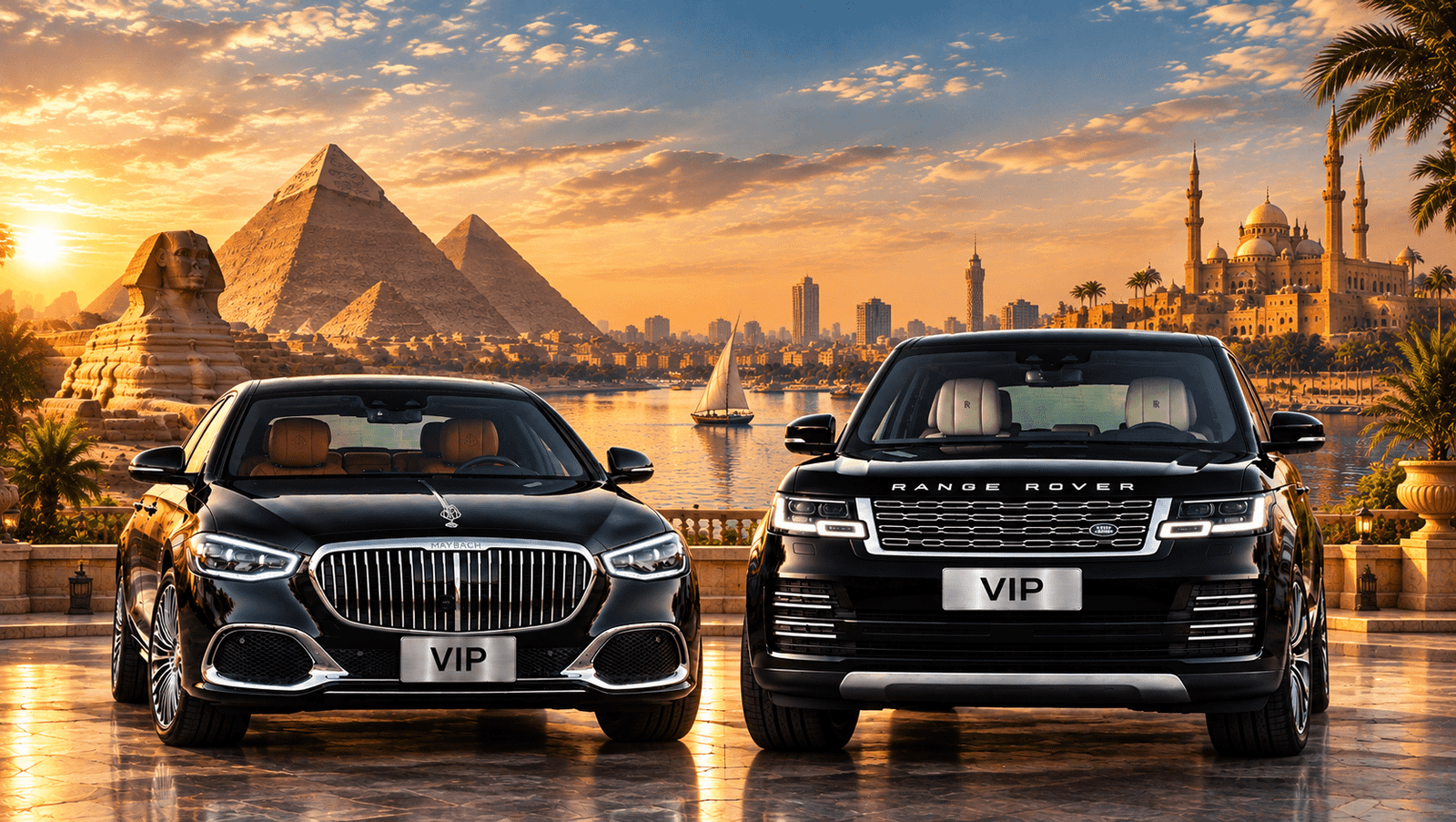 شركة تأجير سيارات VIP من مطارات مصر 2026، 201007409077+ للحجز والإستعلام من خلال هذا الرقم